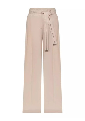 Peserico pleated belted trousers - Neutrals
