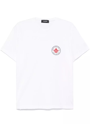 DSQUARED2 logo-print T-shirt - White