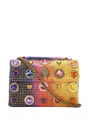 Kurt Geiger London Kensington crystal-embellishment cross body bag - Yellow