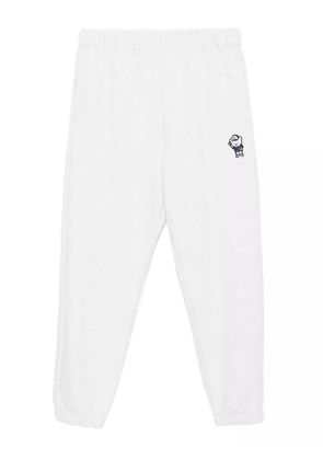 CHOCOOLATE bear-embroidered trousers - Grey