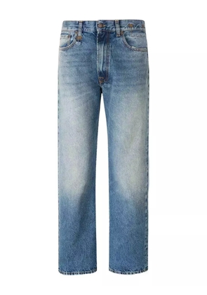 R13 frayed-hem straight jeans - Blue