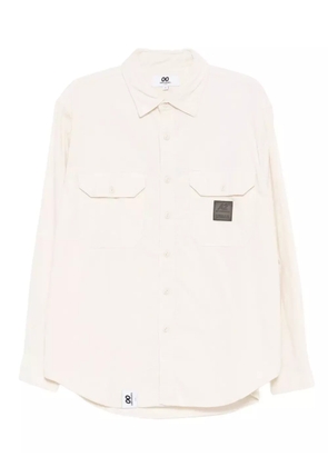 CHOCOOLATE logo-patch shirt - Neutrals