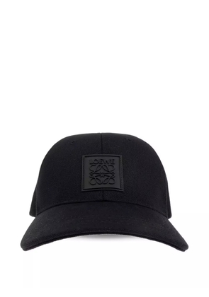 LOEWE Anagram-patch baseball cap - Black