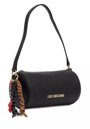 Love Moschino cylindrical shoulder bag - Black