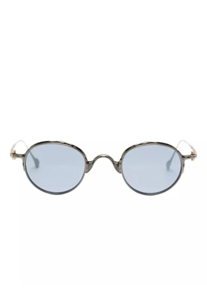 Yohji Yamamoto round-frame sunglasses - Silver