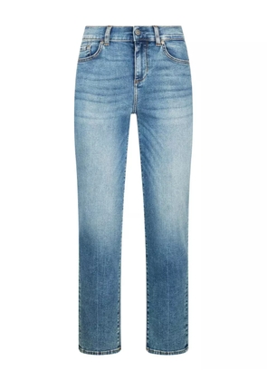 LIU JO logo-patch jeans - Blue