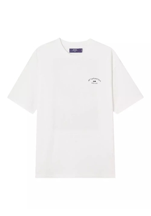 aftermaths graphic-print cotton T-shirt - White