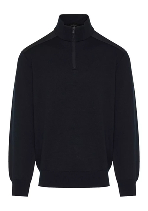 Paul & Shark half-zip sweater - Black