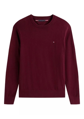 Tommy Hilfiger logo-embroidered crew-neck sweater