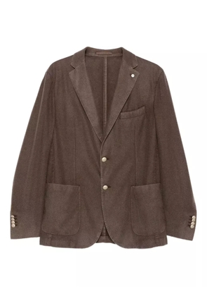 L.B.M. 1911 patch-pocket blazer - Brown