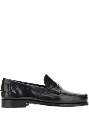 SAXONE OF SCOTLAND patent-leather loafers - Black