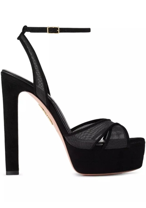 Aquazzura 130mm Divine sandals - Black