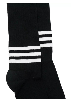 adidas striped socks - Black