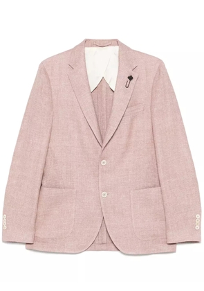 Lardini single-breasted blazer - Pink
