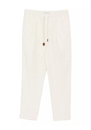 Jacob Cohën drawstring cotton trousers - Neutrals
