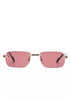 Cartier Eyewear Exception sunglasses - Gold