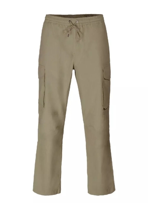 Moorer cargo-pocket drawstring trousers - Neutrals