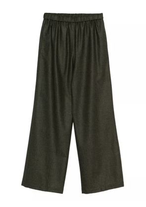 ASPESI elastic-waist trousers - Green