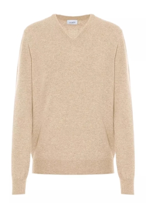 Malo V-neck cashmere sweater - Neutrals