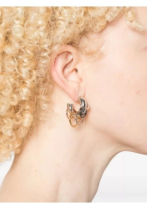 Panconesi ring-hoop earrings - Silver