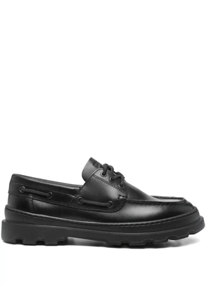 Camper lace-up boat shoes - Black