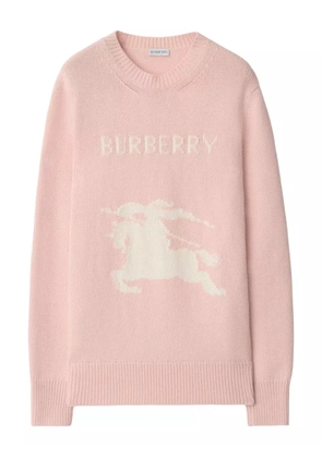 Burberry EKD crew-neck sweater - Pink