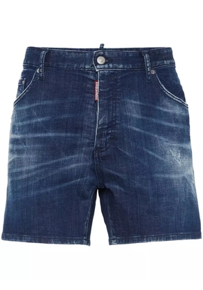 DSQUARED2 stretch-cotton denim shorts - Blue