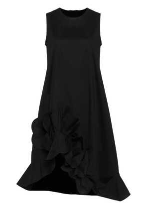 JNBY flower-detailing cotton-blend dress - Black