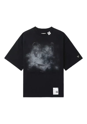 Maison MIHARA YASUHIRO graphic-print T-shirt - Black