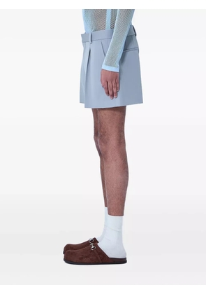 Gucci tailored mid-rise shorts - Grey