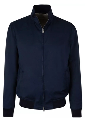 Mandelli wool bomber jacket - Blue