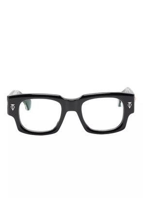 T Henri Eyewear rectangle-frame glasses - Black