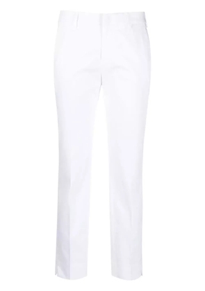 PT Torino straight-leg stretch-cotton trousers - White