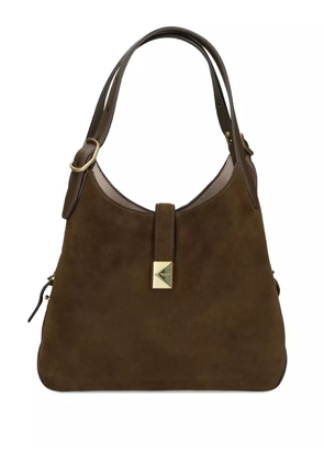 Kate Spade Deco suede-leather tote bag - Brown