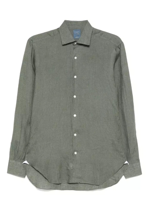 Barba linen shirt - Green