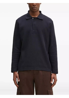 Norse Projects Ruben ribbed polo shirt - Blue