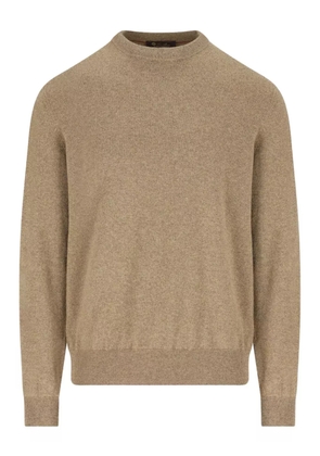 Loro Piana crew-neck cashmere sweater - Neutrals