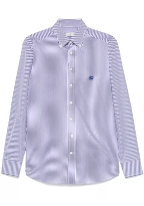 ETRO striped shirt - Blue