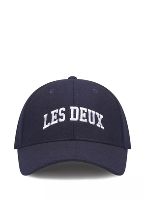 Les Deux logo-embroidered baseball cap - Blue
