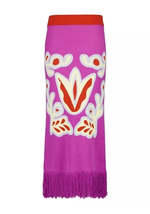 PAULA Turner Bellflower maxi skirt - Pink