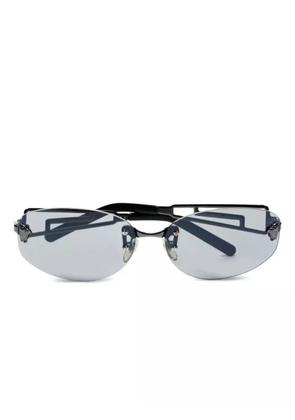 Versace Pre-Owned 1990s Medusa rimless sunglasses - Black