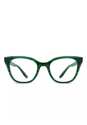 Safilo Team cat-eye frame glasses - Green