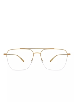 Safilo Team square-frame glasses - Gold