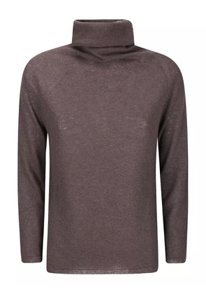 Archivio B turtleneck cashmere sweater - Brown