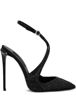 Philipp Plein crystal-embellished pumps - Black