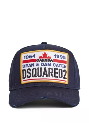 DSQUARED2 cotton baseball cap - Blue