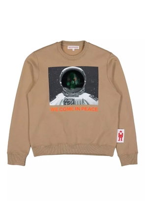 Walter Van Beirendonck S-Space sweatshirt - Neutrals