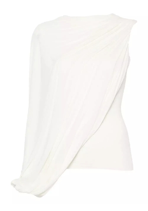 MANURÍ Lillies blouse - White