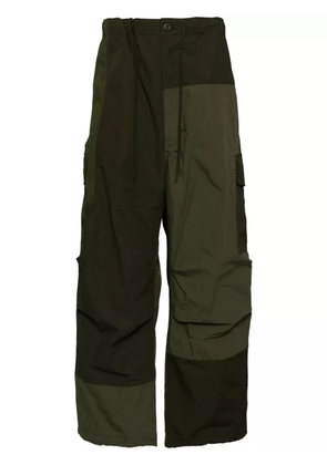 Comme des Garçons Homme wide-leg trousers - Green