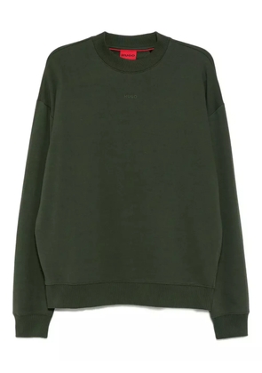 HUGO long-sleeved sweatshirt - Green